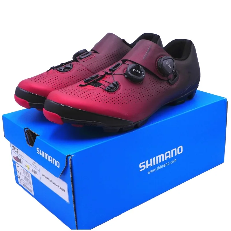 Обувь для горных велосипедов Shimano XC7/SH XC701 mtb carbon Shoes спортивная обувь SPD велоспорта