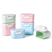 New Baby Milk Powder Box Large Capacity Storage Tank Kids Children Portable Food Container Can
