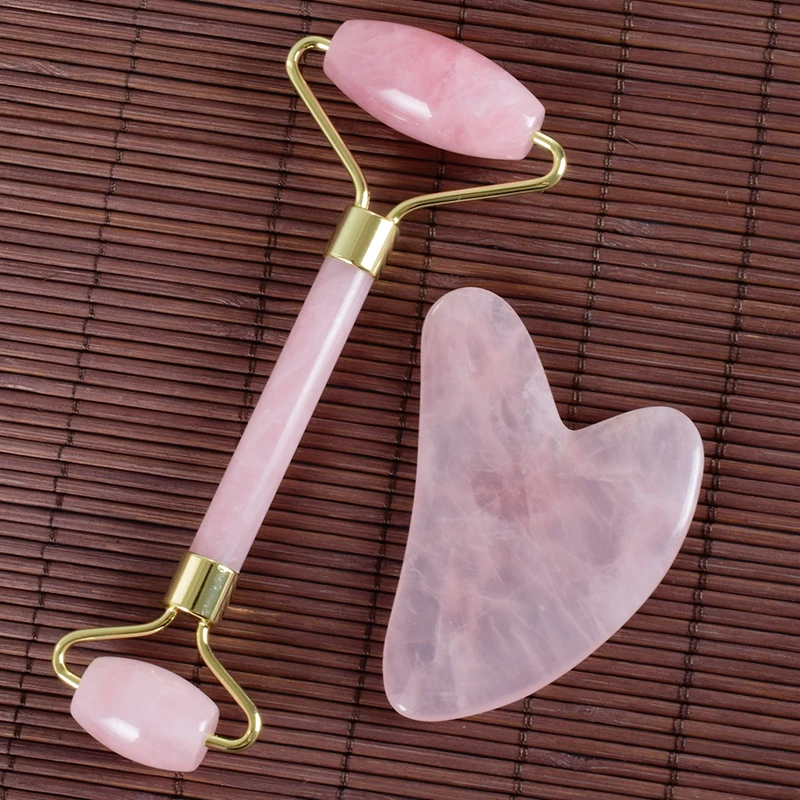 Ролик для лица Gua Sha набор инструментов массажа Китайская традиционная