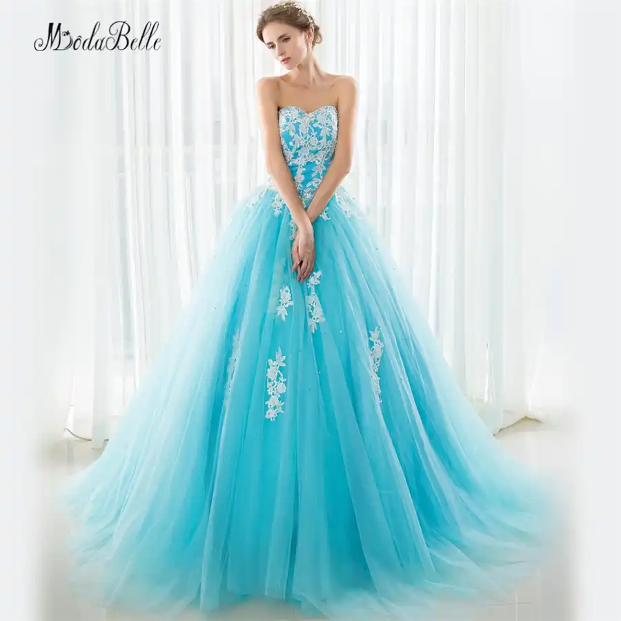 Vestidos De 15 Años Azul Claro | Online www.hotelesdealicante.org