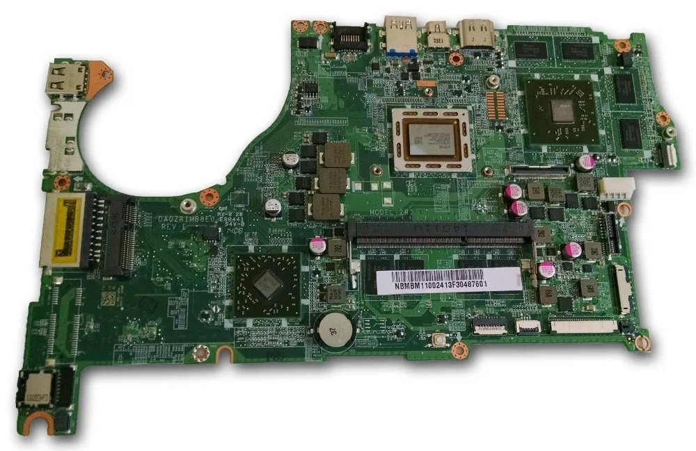Для Acer Aspire V5 552G 552PG Материнская плата ноутбука w/ AMD 8550G DA0ZRIMB8E0 NBMBM11002 100% тесты ok|Платы