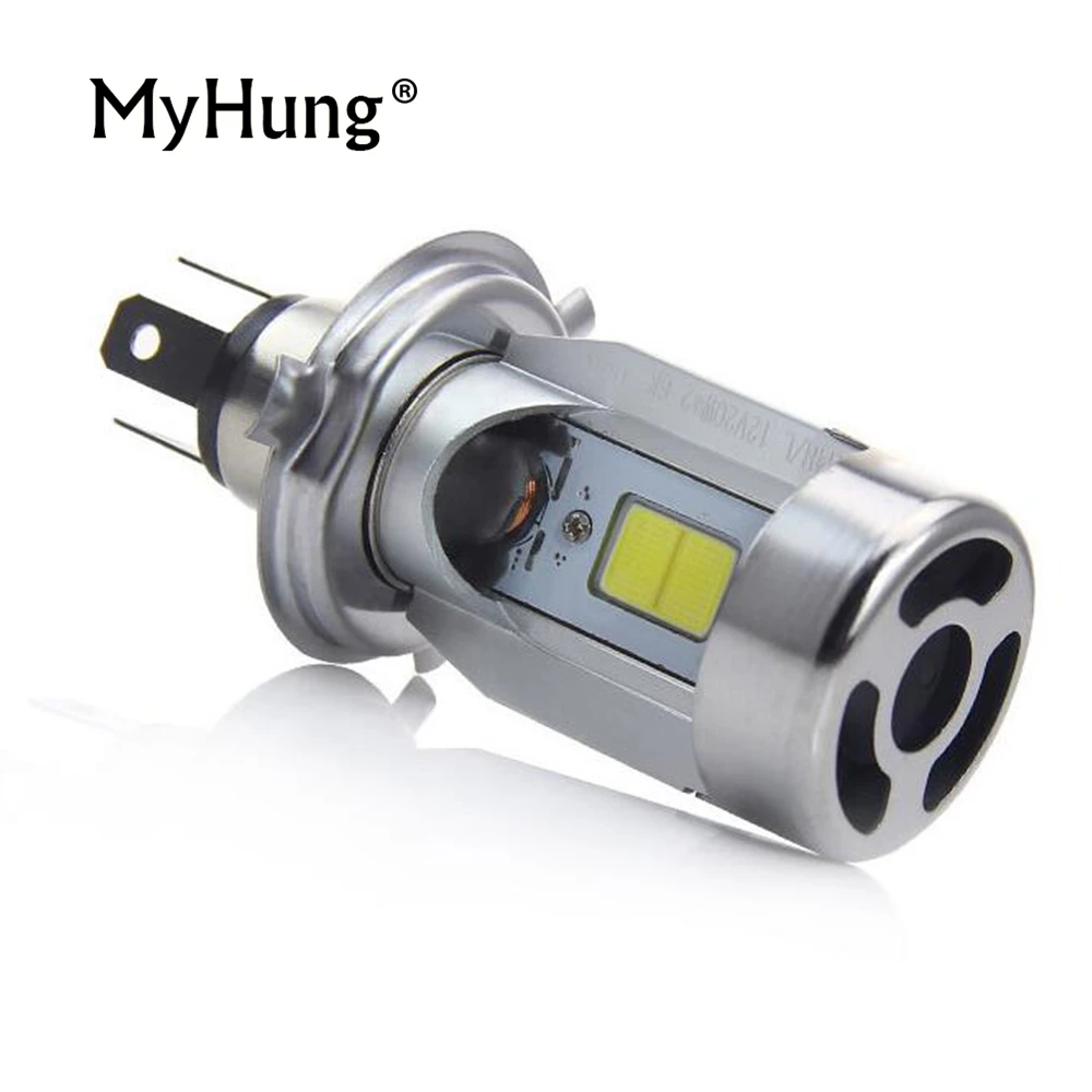 

20W*1 2000LM*1 Hi/Lo beam DC12V 6500K HS1/H4 Plug Led Motorcycle Headlight Bulbs Moped Scooter Motobike Headlamp