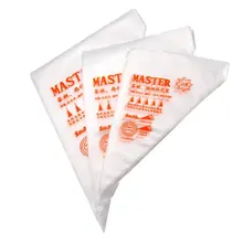 Пластиковые 100 шт Трубопроводный мешок одноразовые уплотнительные глазурные мешки для замораживания и кончиков глазурь торта кухни выпечки Кондитерские украшения