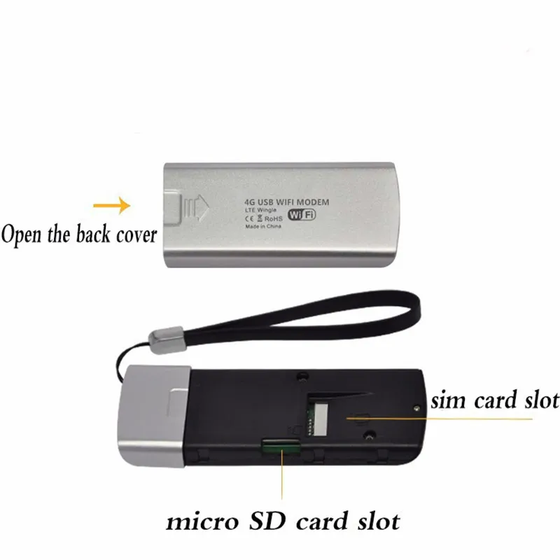 4G Lte Wifi Router USB Modem Mobile Broadband Hotspot Unlocked Dongle Extender Repeater Mifi Stick Card