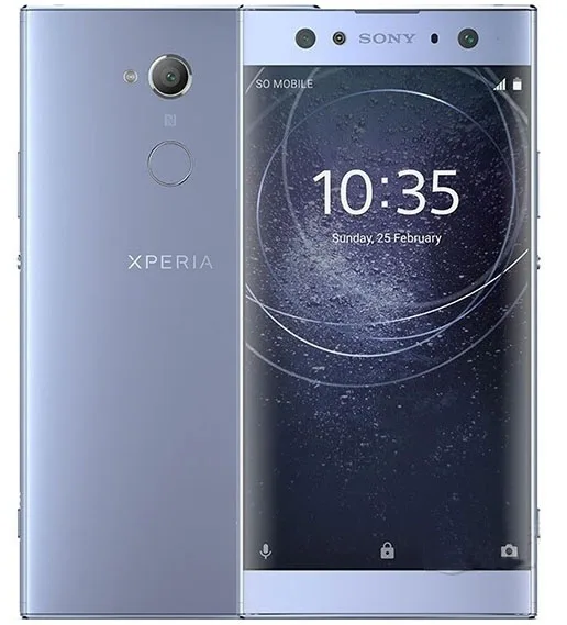 Разблокированный смартфон Sony Xperia XA2 Ultra 4G LTE Android Octa Core RAM 4 Гб ROM 32 Гб 6,0 дюйма 23 МП камера мобильный телефон - Цвет: Синий