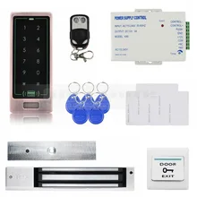 DIYSECUR Painel De Toque de Controle Remoto Backlight Senha Leitor RFID Porta Teclado Sistema de Segurança Controle de Acesso Kit