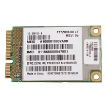 Беспроводной адаптера для разблокирован GOBI1000 42T0961 UNDP-1 3g PCI-E WWAN карты для IBM Thinkpad X200 T400 T500 W500 L410 L510