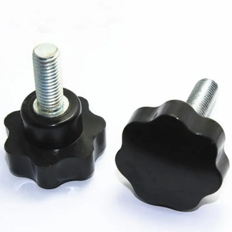 M5 Bakelite Star Type Plastic Head Handle Screw Wood Plum Bolt Thumb