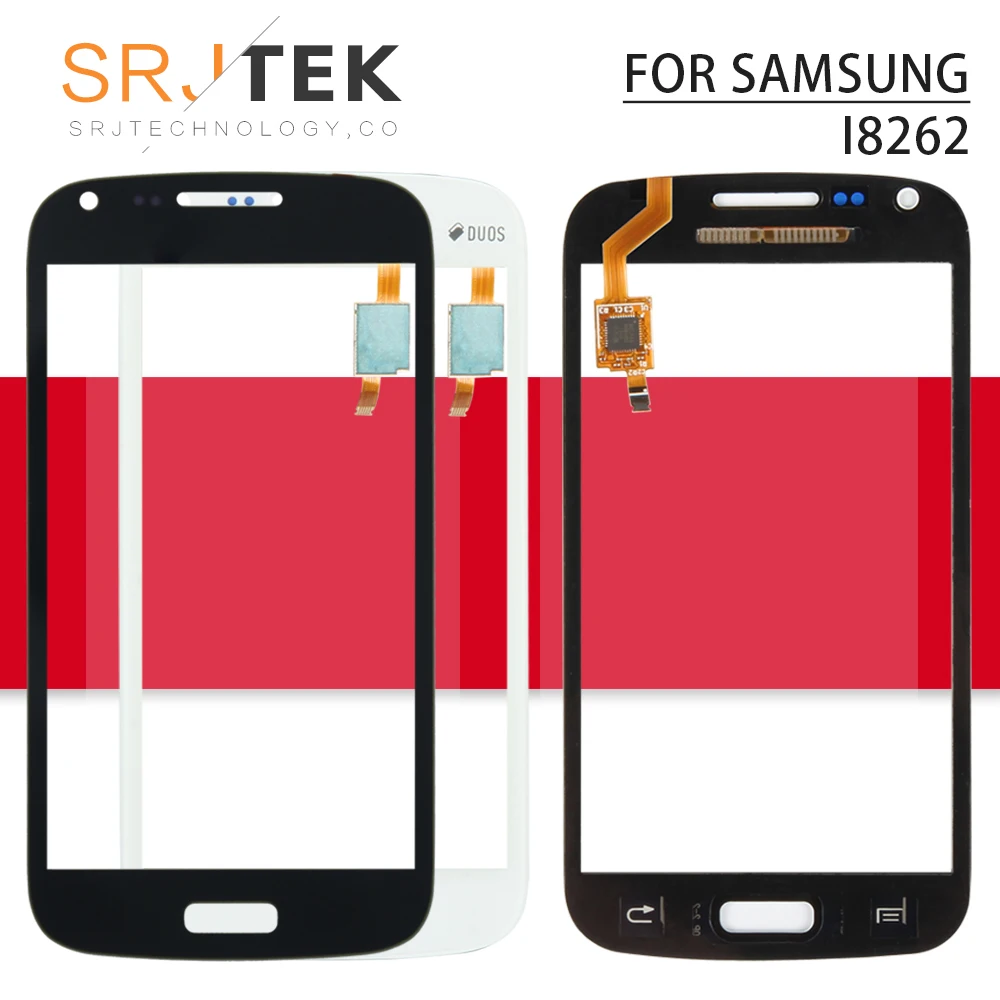 Для Samsung Galaxy Core GT i8262 i8262D i8260 8262 8260 сенсорный экран дигитайзер Датчик Передняя