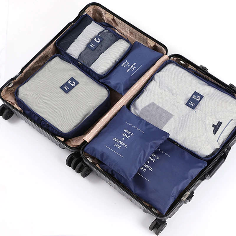 New Bag Bag Organizer 6PCS / Set High Quality Oxford Baggage Organizer In Travel Accessories New Bag Bag Organizer 6PCS / Set High Quality Oxford Baggage Organizer In Travel Accessories