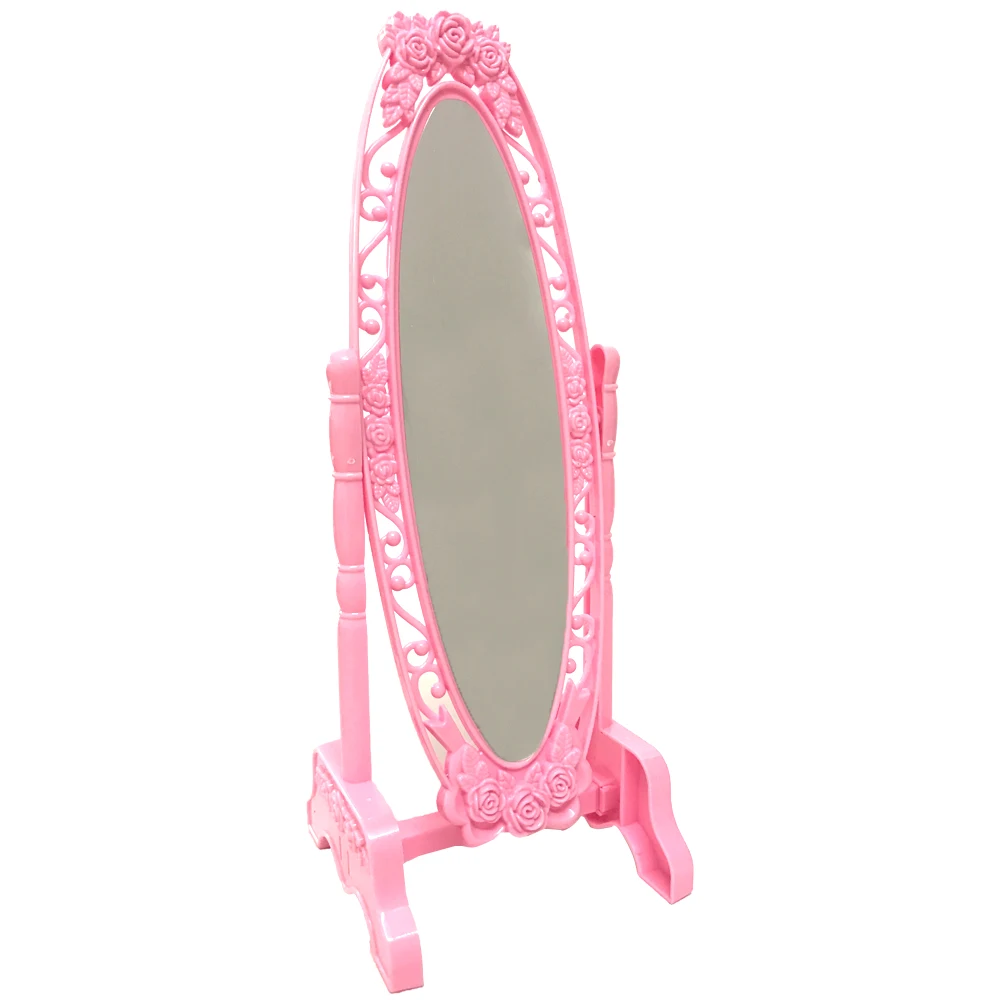 NK один комплект куклы, автомобильные аксессуары, розовый цвет роскошный зеркальный для куклы Барби аксессуары принцессы Dream мебель миниатюрный лучший подарок 051A DZ