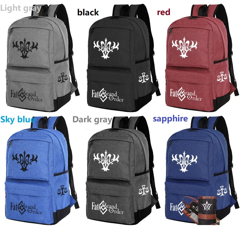 

New arrival Fate/apocrypha Backpacks Preppy Student unisex Casual Backpacks Luggage Bags 6 colors available