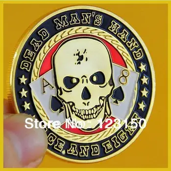 

JZ-062 Card Protector, Texas Holdem Accessories, Dead Man's Hand