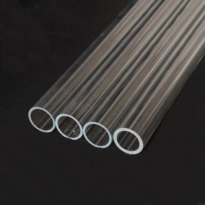 9mm Diameter 300mm Length 2mm-25mm Diameter Transparent Acrylic Round bar PMMA Rod
