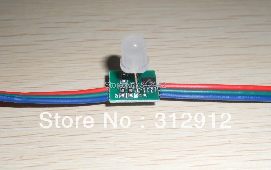 DC12V WS 2811 пиксельный узел 100 a string не водонепроницаемый вход Размер: 13 мм * мм|string