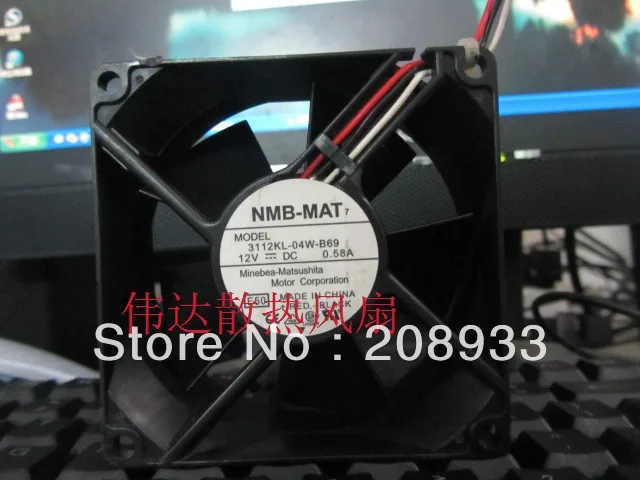 Вентилятор охлаждения ЦП для 3112KL-04W-B69 NMB minбела 8032MMDC12V | Компьютеры и офис