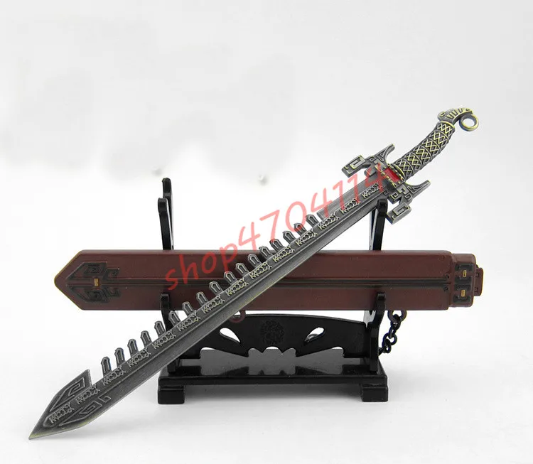 

Exquisite Alloy Weapon Models - Shark Tooth Swords, Crafts, Decorations, Collections of Exquisite Models