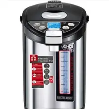 Термос бутылка для воды домашний 304 Нержавеющая сталь изоляция 5л Электрический чайник безопасность функция автоматического отключения