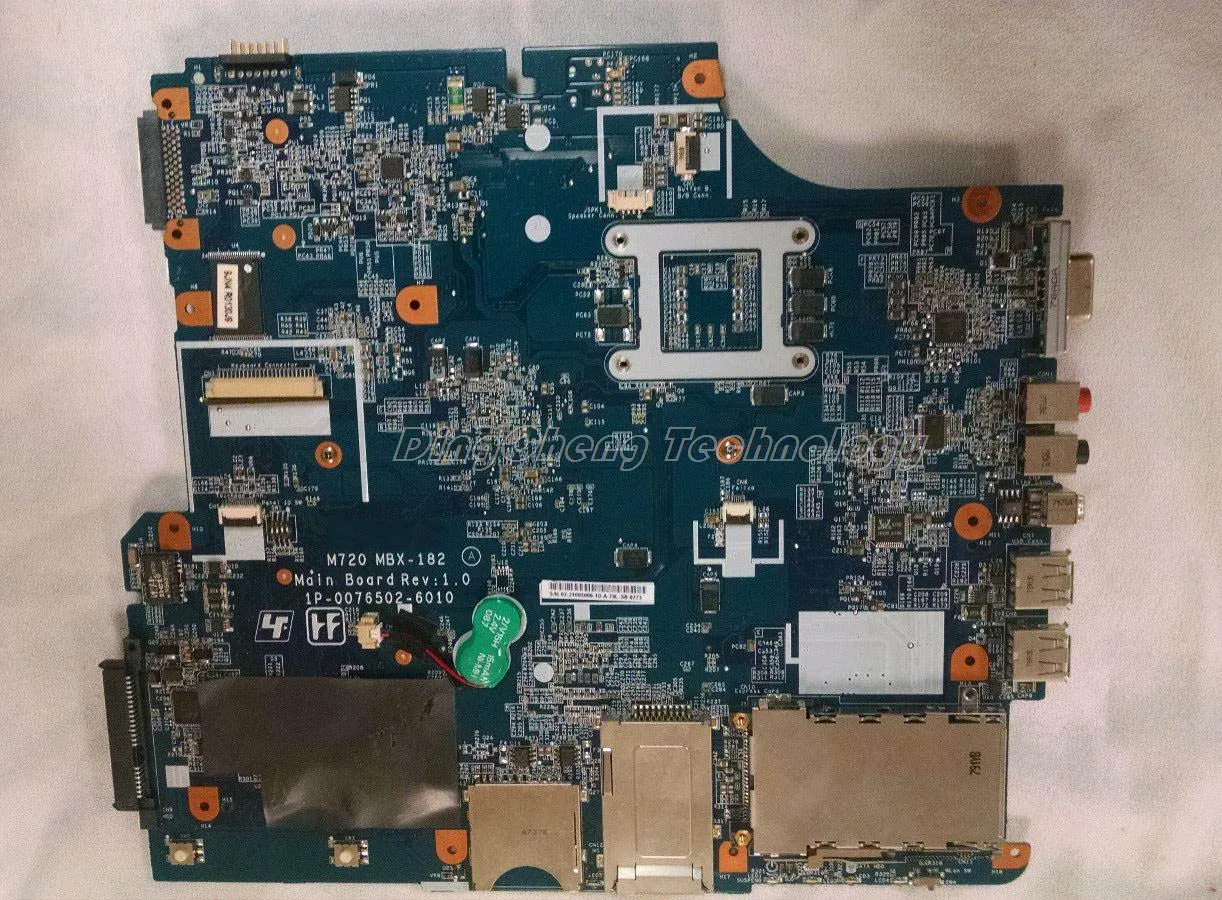 MBX 182 اللوحة لابتوب سوني M720 MBX-182 1P-0076502-6010 A1418702A REV: 1.0 مع المتكاملة بطاقة جرافيكس