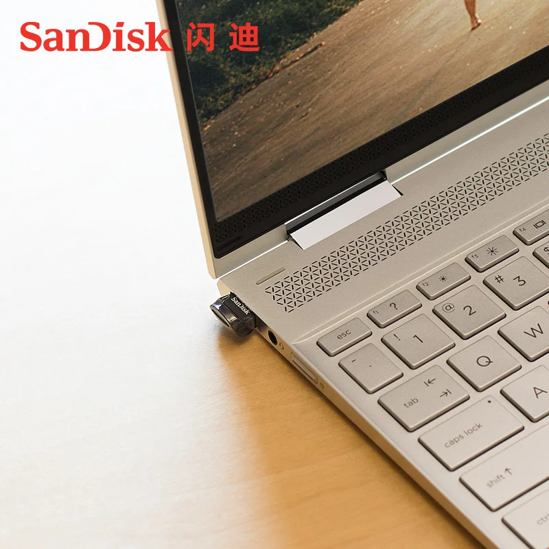 USB флеш накопитель SanDisk Fit 64 ГБ CZ430 16 мини 3 1 до 130 Мб/с флешка Высокоскоростной 0