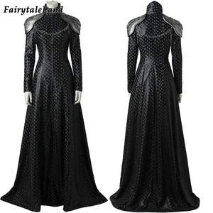 Game of Thrones Season 7 Cersei Lannister Cosplay Costume Halloween Costume Queen Cersei Lannister Dress Cosplay Suit