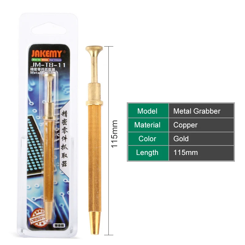 

High quality Precision Parts Grabber IC Chip Components Catcher Clamping Clip Pick Up Tools Four Claw Desigin Repair Tool