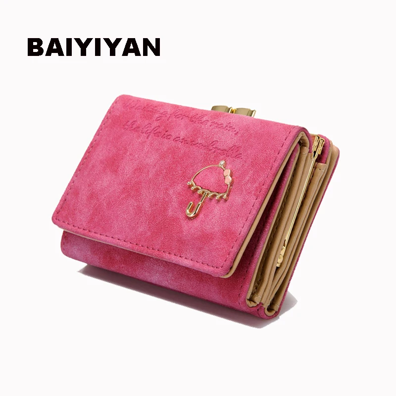 

New Cute Anime PU Leather Mini Wallet Women Small Clutch Female Purse Coin Card Holder Small Bag