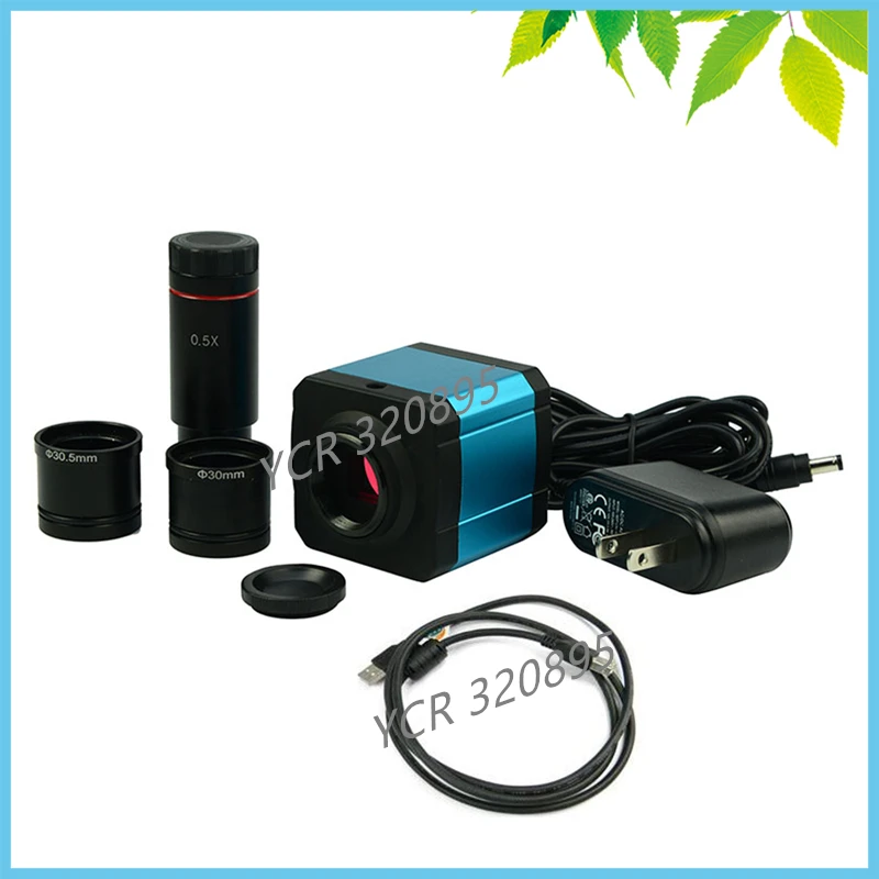 

HDMI Microscope Electronic Eyepiece 14MP Industry Digital Camera TF Video Recoder Digital Eyepiece with 0.5X C Mount
