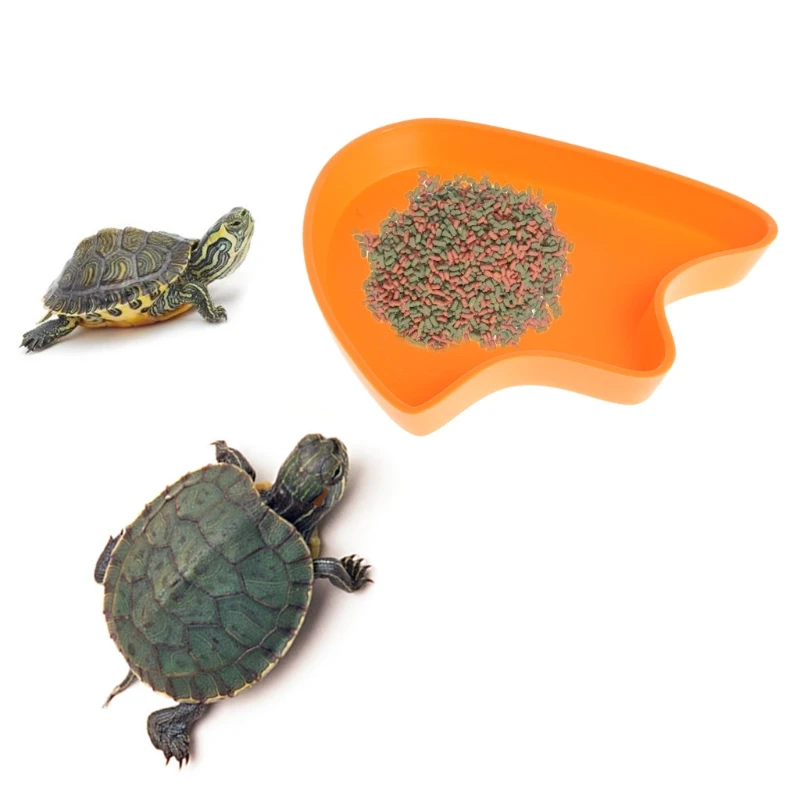 

Food Water Dish Bowl Feeder Tool Tortoise Reptile Lizard Turtle Amphibian Gecko