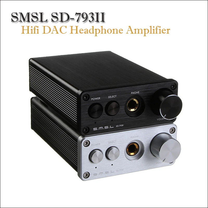 

SMSL SD-793II Home DAC Audio Amplifier Optical Portable DAC Amp DIR9001 PCM1793 OPA2134 Built-in Headphone Amplifier Dac Spdi