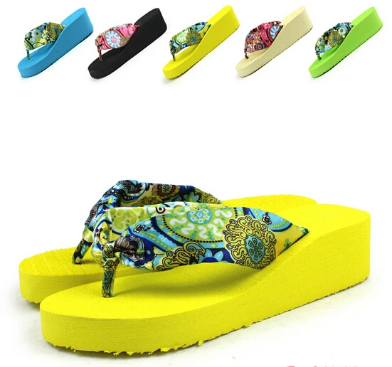 beach sandals platform