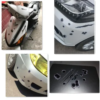 

Car Sticker 3D Bullet Hole Stickers FOR suzuki swift mini cooper polo 6r volvo v70 renault captur opel opel astra h bmw f30 e36