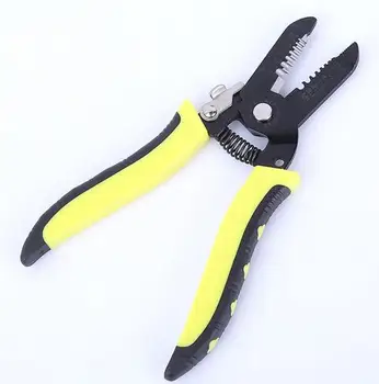 

Wire Stripper Cable Stripping Pliers Multi-Function Stripper Carbon Steel Cutting Plier Copper Cutting 06-2.6MM Electric tool