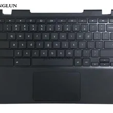JIANGLUN для lenovo N23 Chromebook и Упор для рук с нами клавиатура сенсорная панель сборка(черный