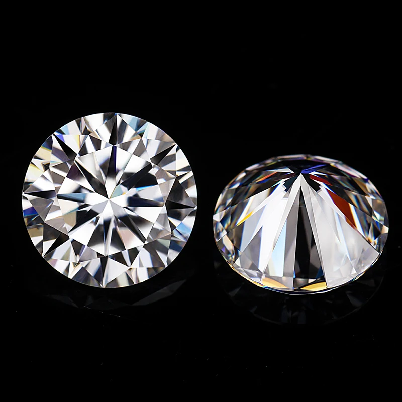 5.0mm 0.5ct DEF color round brilliant cut moissanites loose gem stone for ring jewelry making 5.0mm 0.5ct DEF color round brilliant cut moissanites loose gem stone for ring jewelry making