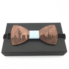 Gravata borboleta, модный мужской деревянный галстук-бабочка, Свадебная вечеринка, Мужская деревянная рубашка с бабочкой для мальчика, галстук-бабочка, Casamento