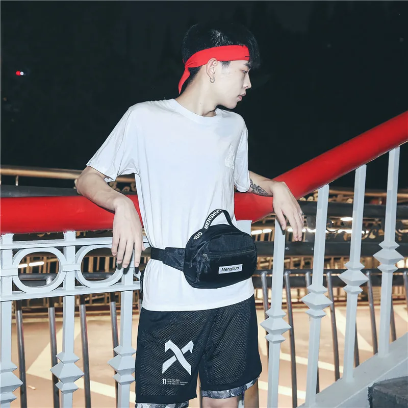 Menghuo Brand New Leisure Fanny Waist Pack Women Shoulder Belly Men Belt Handbags Female Crossbody Handbag Fanny Pack Waist bagIMG_5848