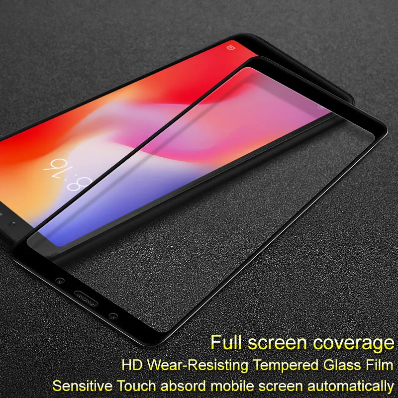 Redmi 6 стекло 2.5D 9H HD Высокое качество Полный экран протектор для Xiaomi закаленное