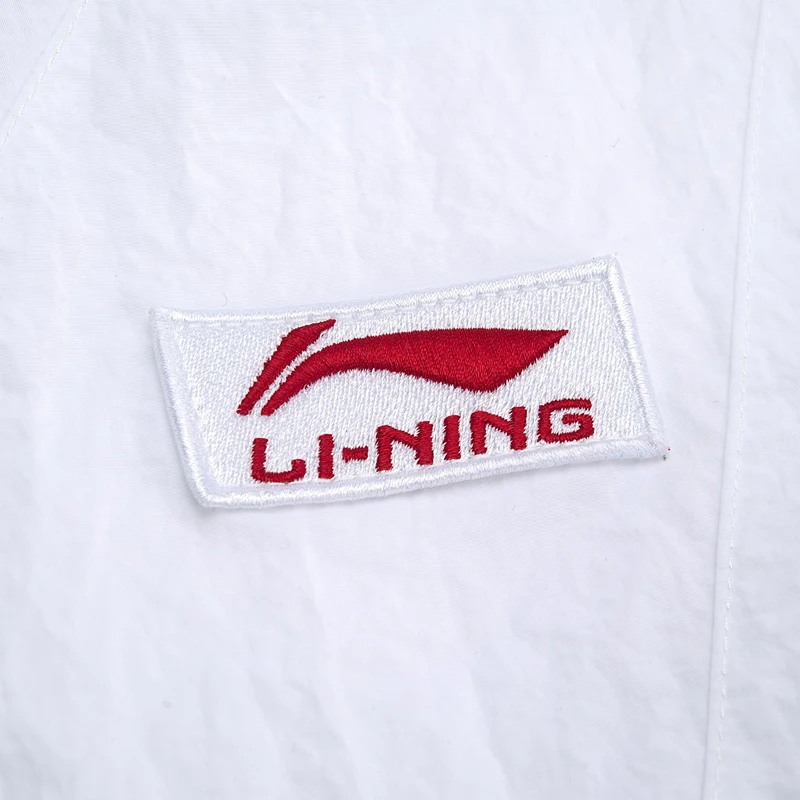 Li-Ning Unisex The Trend Jacket Nylon Mesh Breathable Full-zip Hit-color LiNing Sports Loose Retro Jakcets AJDP057 CJAS19