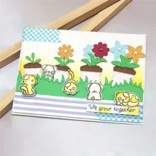 

DiyArts Garden Accessories Metal Cutting Dies For Scrapbooking Card Making Album Embossing Crafts Diecut Mat Christmas New 2018