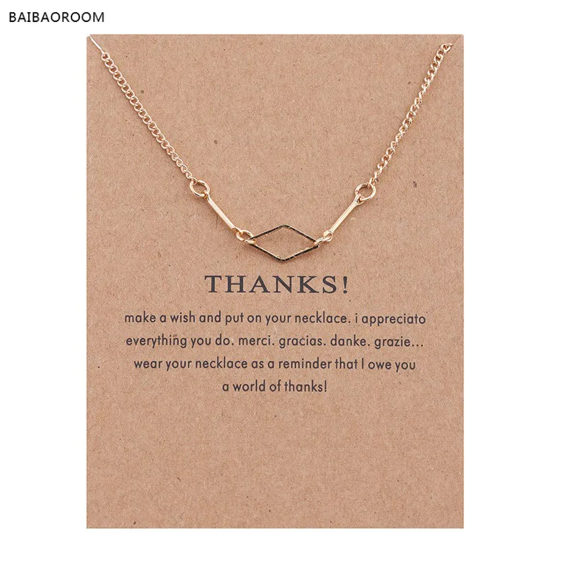 Thanks Giving Bones Bracebone Alloy Clavicle Fish Bone Pendant Short Necklace