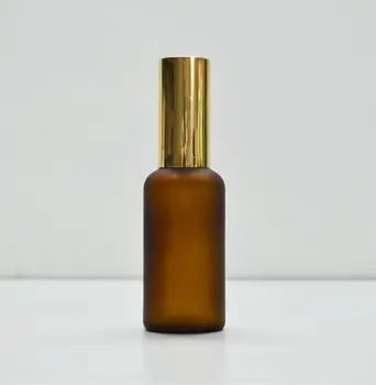 

200pcs 100ml Portable Frosted Amber Glass Essential Oil Spray Bottles Mist Sprayer Bottle Travel Refillable Bottle Frosted Brown