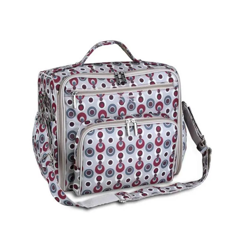 

New fashion printed nylon shoulder mother bag shoulder slung multi-function Mummy bag maternal baby out bag baby care diaper bag