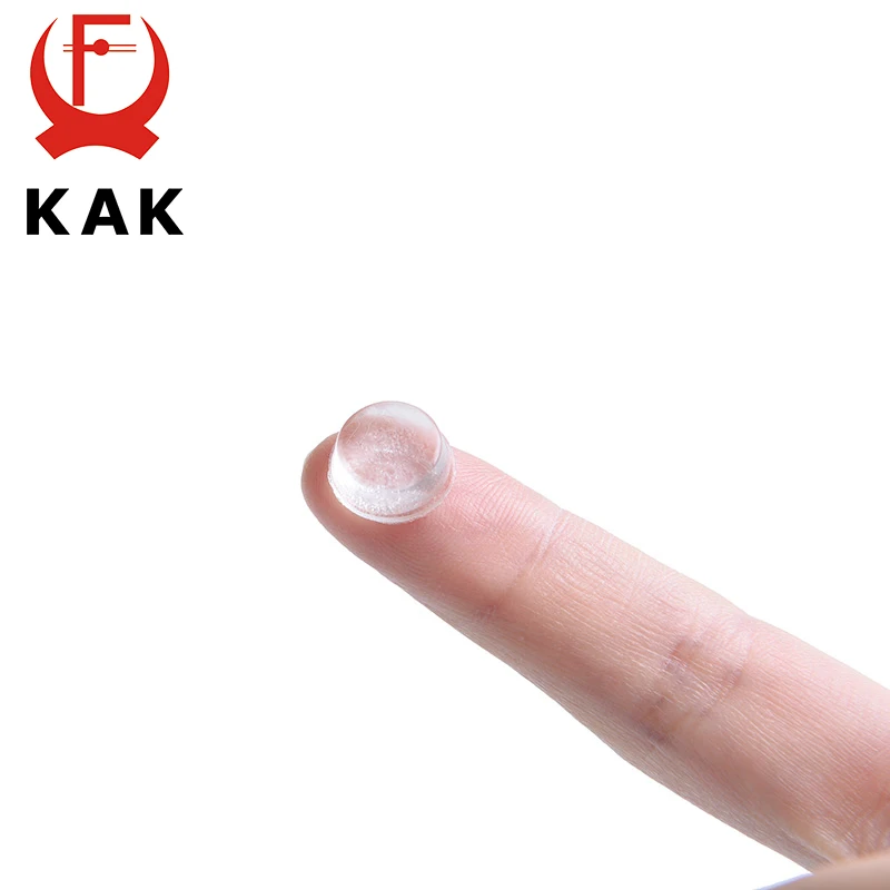 KAK 40 الحبوب ل 1 قطعة 10 مللي متر ضياء 5 مللي متر سمك السيليكون المطاط المطبخ مجلس الوزراء الباب سادة الذاتي لاصق الوفير وقف المثبط وسادة