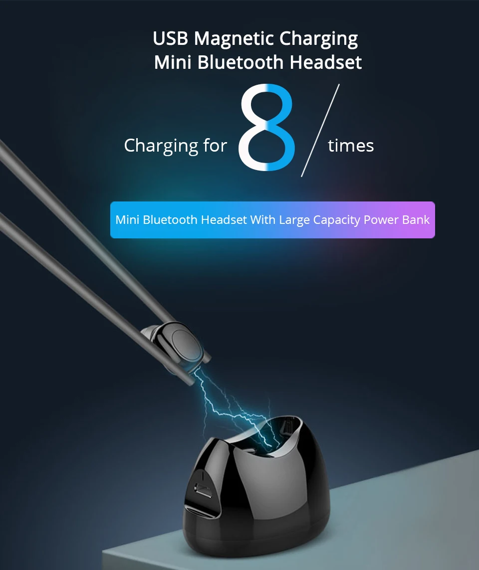 Bluetooth Earphones With MIC Wireless Headset Earbuds Mini Wireless In Ear Earpiece Bluetooth Earphone Noise Canceling (8)