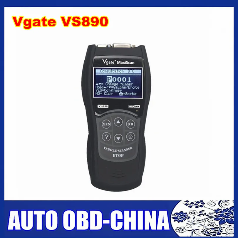 5PCS High Quality VGATE VS890 OBD2 Code Reader VS 890 Universal