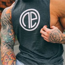 Yomeke мужской жилет для фитнеса, майка без рукавов, майка для бодибилдинга, белый, черный, темно-серый, жилет для фитнеса