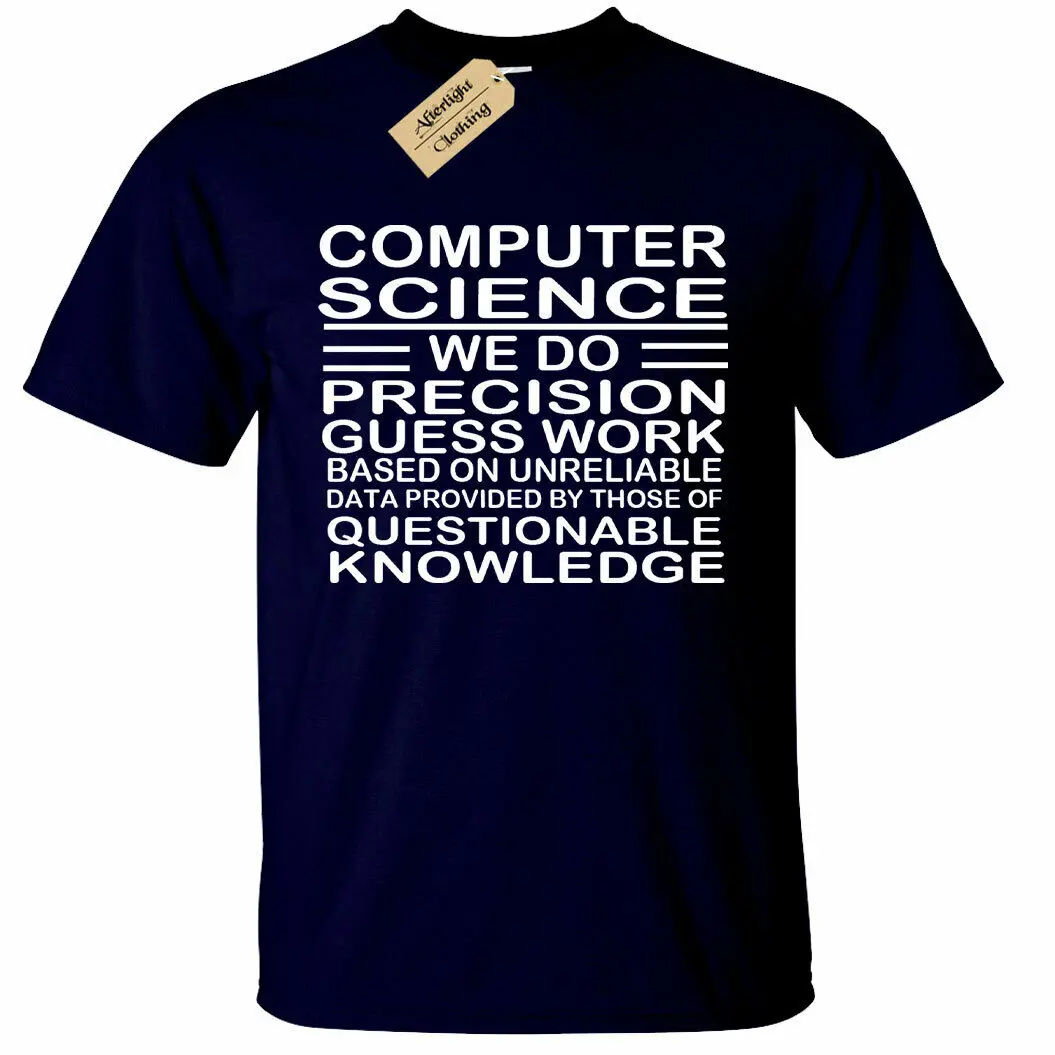 

COMPUTER SCIENCE T-Shirt Funny Programmer Coder Funny C++ Java Html Script Mens