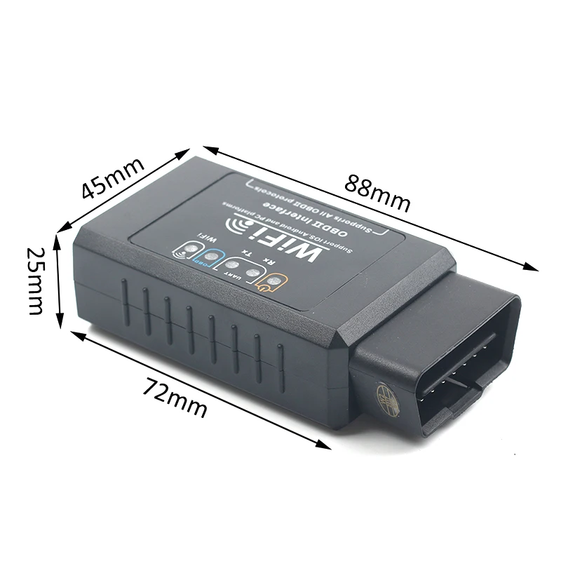 Автомобильный OBD 2 wifi беспроводной OBD ii OBDii диагностический инструмент ELM327 wifi OBD2 инструмент работает для iphone IOS Android Smart ELM 327