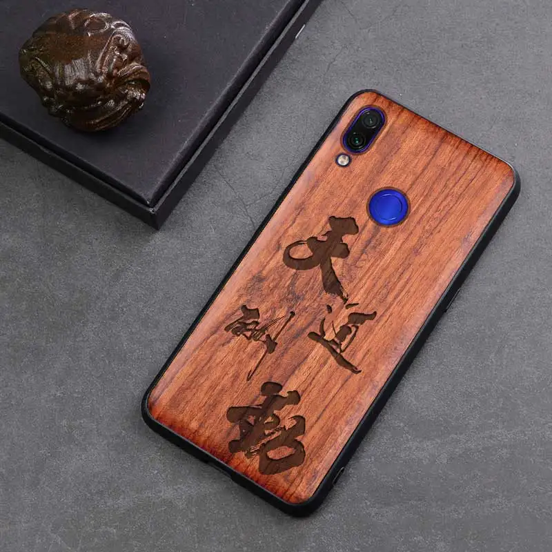 Новинка, чехол для Xiaomi Redmi Note 7, тонкая деревянная задняя крышка, ТПУ бампер, чехол для Xiaomi Redmi Note 7, Xiomi Redmi note7 pro, чехлы для телефонов - Цвет: color 9